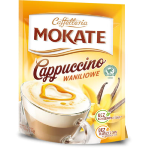 Kawa  Cappuccino Mokate  Wanilia 110 g Struna  