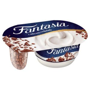 Danone  Fantasia Jogurt Kremowy z mleczną czekoladą 106 g  