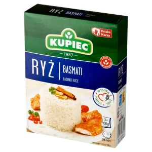 Ryż Basmati 3 x 100g  Kupiec  