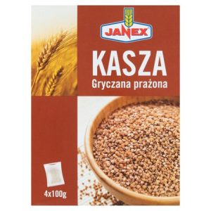 Kasza Gryczana prażona  4 x 100g JANEX  